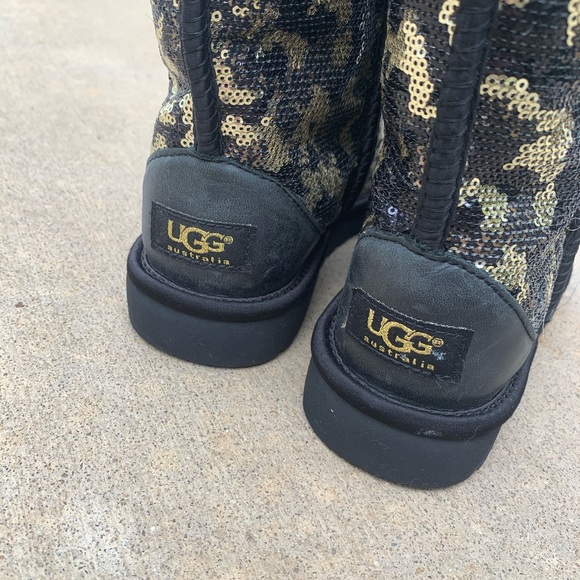 Ugg leopard print sequin - Picture 3 of 4